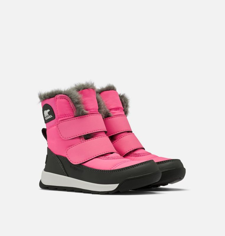 Sorel Barn Vinterkängor Rosa/Svarta - Toddler Whitney™ Ii Strap - FHJ-215394